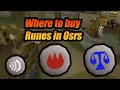 Osrs Where to Buy Runes