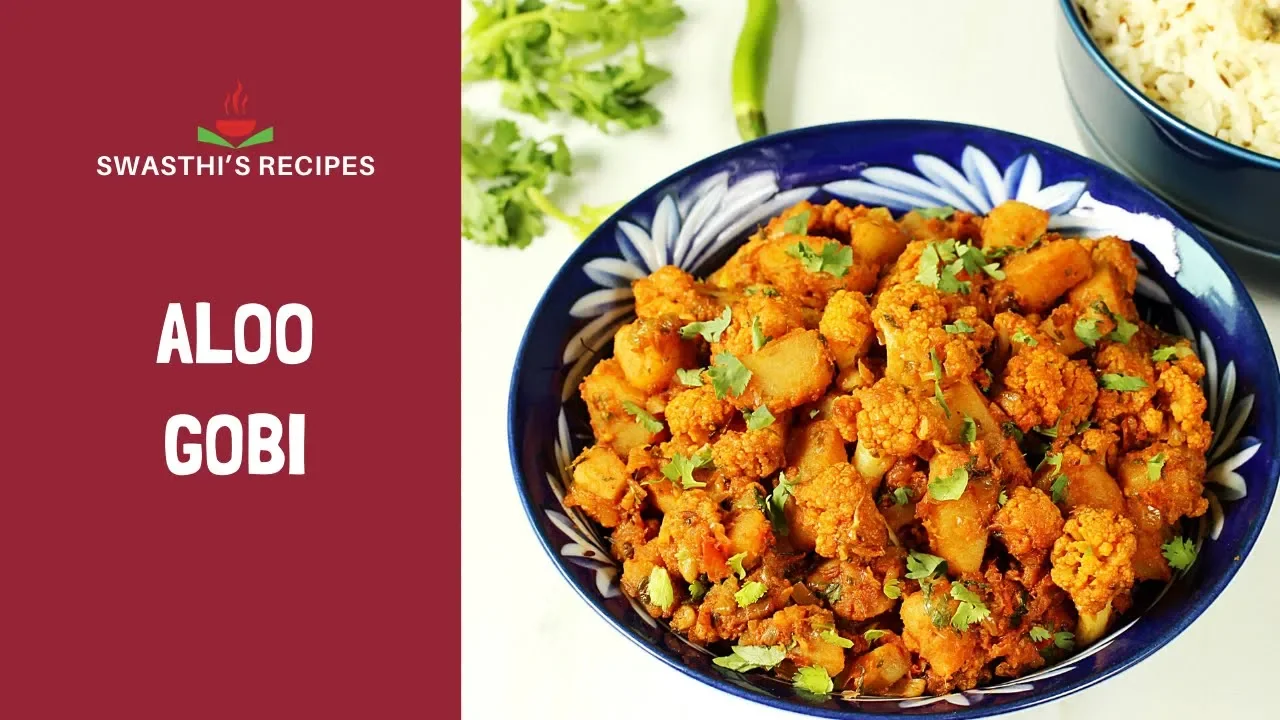 Aloo Gobi Recipe - Potato & Cauliflower Stir Fry Recipe