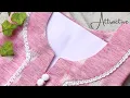 Download Lagu Easy Button Placket Kurti Front Neck Design \\Beginners Sewing \\ neck