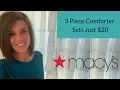 Macy s 3 Piece Comforter Sets 20 in Any Size
