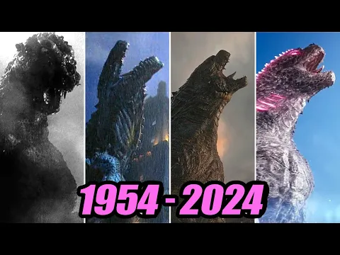 Download MP3 Evolution of GODZILLA roar | 1954-2024