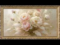 Framed Floral Painting 8 Hours TV wallpaper 4K