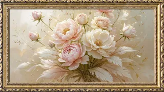 Framed Floral Painting 8 Hours TV Wallpaper 4K  Framed Floral Painting 8 Hours TV Wallpaper 4K