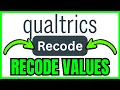 How To RECODE VALUES In Qualtrics QUICK EASY 2026
