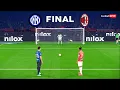 Inter vs AC Milan - Strafschoppenserie Supercoppa iItaliana Finale | eFootball PES