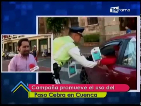 ¿Por qué no usa el paso cebra para cruzar la calle?