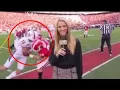 NFL Female Reporters Getting Hit Compilation