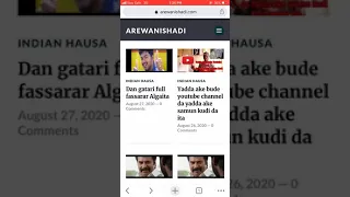 yadda ake kallon fina finai indian hausa masu password a shafin arewanishadi apps da website