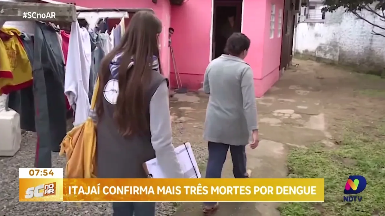 Itajaí registra mais três mortes por Dengue e emite alerta para cuidados com o mosquito