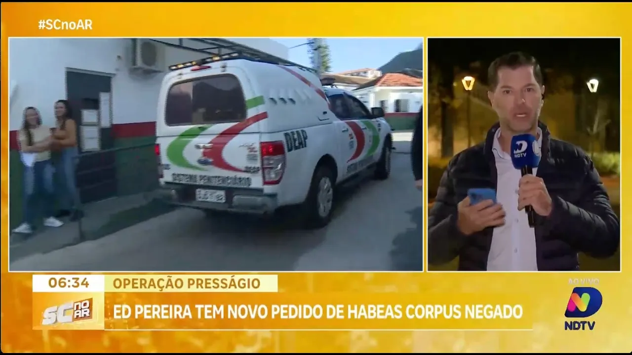 Operação Presságio: Ed Pereira tem novo pedido de habeas corpus negado