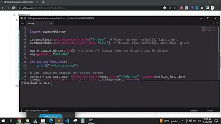 how to create modern and customizable python UI library based on Tkinter