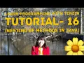 Programming with JAVA Tutorial - 16 in Tibetan Language