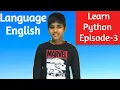 Python Crash Course For Beginners PYTHON in 7 MINUTES coding in python Python Tutorial 2021