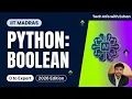 Python Booleans Complete Guide Eshan Shekhar IIT Madras