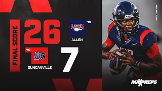 4-star Sophomore QB Ty Snell helps Allen upset Duncanville in season opener