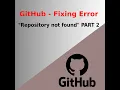 Pushing changes - GitHub issue
