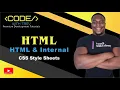 HTML and Internal CSS Stylesheets Trevoir Williams