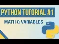 Math Variables in Python - Beginner Python Tutorial