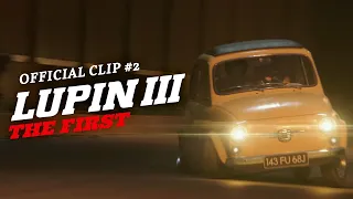 Lupin III The First Official Car Chase Clip GKIDS 