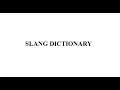 Slang Dictionary Project JAVA HCMUS 2020-2021
