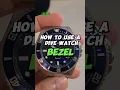 Lagu How to use a bezel on a dive watch? DIY - Easy to do tutorial in 30 seconds!