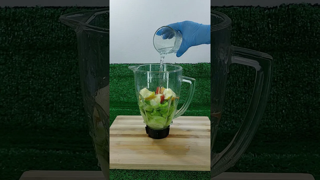 Mezcla apio con pepino