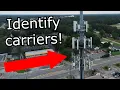 How to identify carriers on towers BASIC - Verizon T-Mobile and AT T