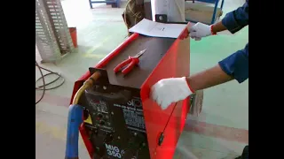 خطأ أثناء تركيب بكرة سلك ماكينة اللحام ـ MAG MIG GMAW 