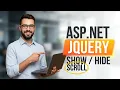 SHOW AND HIDE DIV ON SCROLL USING JQUERY in ASP NET