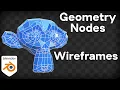 Create Wireframes with Geometry Nodes Blender Tutorial