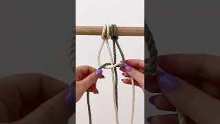 Macrame Square Knot Tutorial