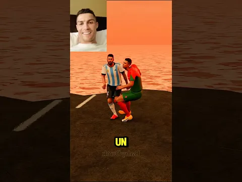 ¡Messi MORIRÁ si Ronaldo no lo ayuda😭😱!. Ronaldo🐐 y Messi👑.