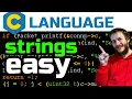 3 C language GUIDE input and strings