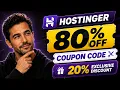 Hostinger Coupon Code 2026 EXTRA 20 OFF Hostinger Promo Code Hostinger Discount Code