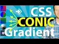 CSS Conic Gradients - AWESOME CSS gradient effects