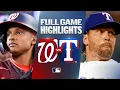 NATIONALS vs RANGERS Full Game Highlights August 20 2026 MLB Season