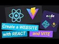 Create and Deploy a Website with REACT and VITE in under 10 minutes