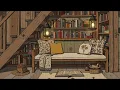 quiet reading under the stair, enjoying alone time