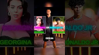 Ronaldo teve de escolher entre Georgina e Irina… e o final surpreendeu! 😳