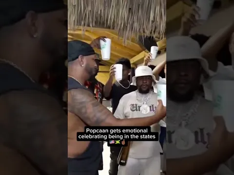 Popcaan Celebrating being in America After So Many Long Years👀🔥🤘🪬⤵️