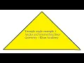 Triangle angle example 1 Angles and intersecting lines Geometry Khan Academy