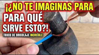 🛠️⚡ ¡INVENTO mexa con un martillo! #DIY