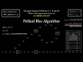 Project Euler Problem 3 Largest prime factor of 600851475143 Pollard Rho Algorithm
