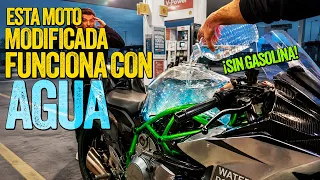 Modifiqué esta MOTOCICLETA para que NO necesite GASOLINA