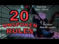 20 UNSPOKEN RULES IN DEEPWOKEN