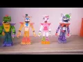 Roxanne Wolf papercraft Five Nights At Freddy s Security Breach