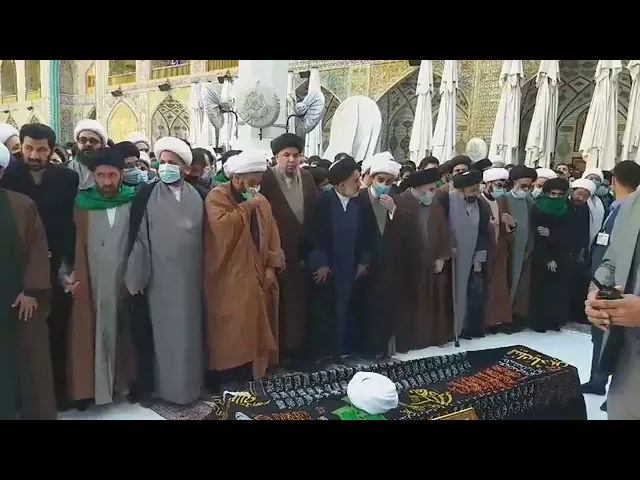 ⁣البكاء والعويل على جنازة الشيخ #جواد #مهدوي (ره ) | صلاة سماحة الشيخ #باقر #الايرواني (دامت بركاته )