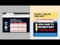 Build an Inventory Management Web App with Flask SQLite - Full CRUD Tutorial Episode 2