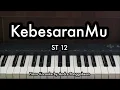 Lagu KebesaranMu - ST12 | Piano Karaoke by Andre Panggabean
