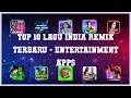 Lagu Top 10 Lagu India Remix Terbaru Android Apps